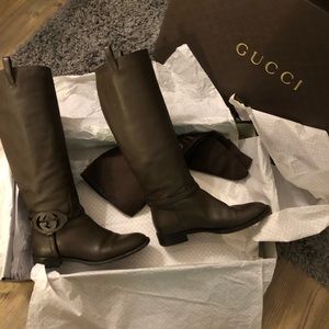 Authentic Gucci Boots with Box